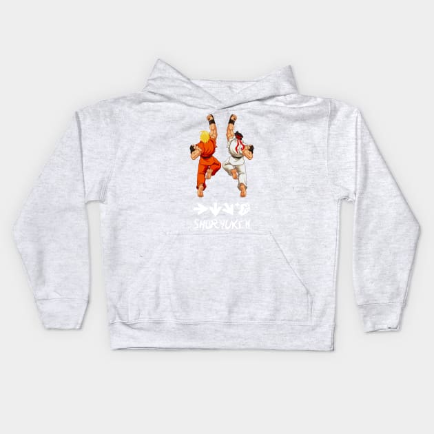 Shoryuken Kids Hoodie by allysontx